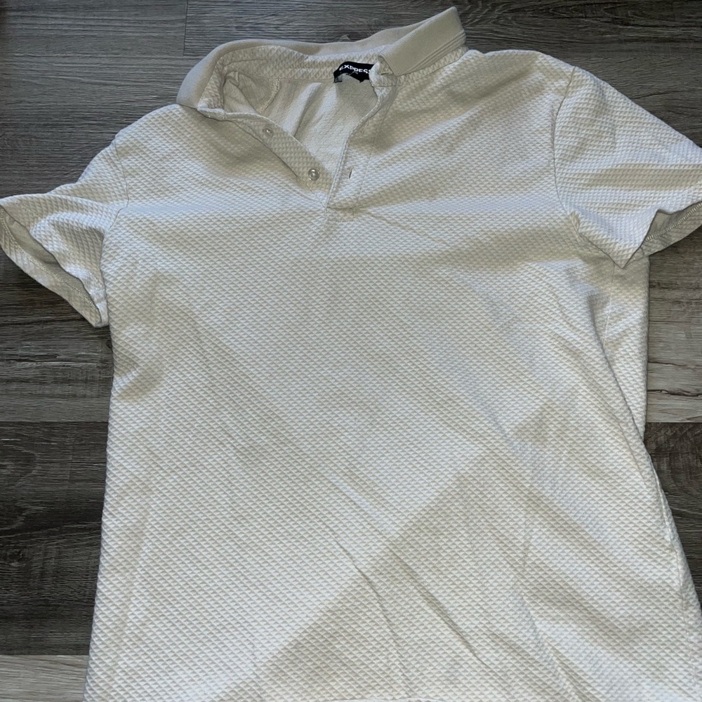 Men's White Polo Shirt